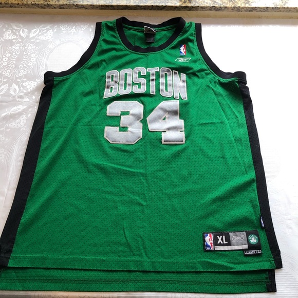 NBA Reebok Vintage Boston Celtics Paul Pierce # 34 Tank-Top Jersey Men’s Size XL - Picture 1 of 15